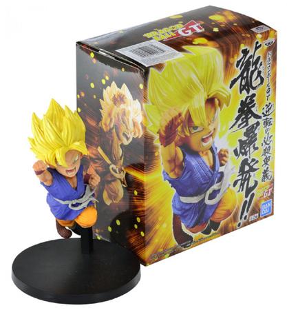 Boneco Goku Criança Dragon Ball GT Bandai Banpresto Original Cor: Amarelo