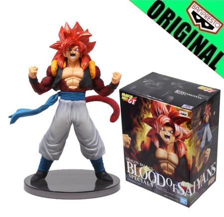 Boneco Dragon Ball Super Gogeta Ss4 Deus - Gogeta Ss4 deus 20cm