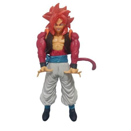 Boneco Dragon Ball Super Gogeta Ss4 Deus - Gogeta Ss4 deus 20cm