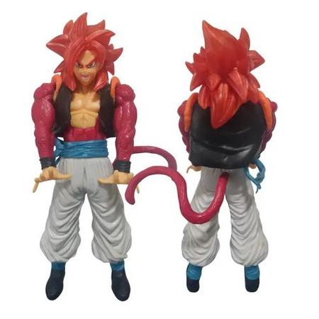 Boneco Dragon Ball Super Gogeta Ss4 Deus - Gogeta Ss4 deus 20cm