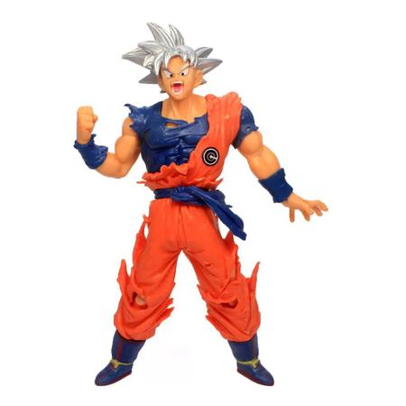 Boneco Dragon Ball Super Goku Instinto Superior - 18cm - PO Box 130953 -  Boneco Dragon Ball - Magazine Luiza