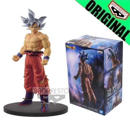 Boneco Dragon Ball Super Goku Ultra Instinto Superior Grandista Bandai  Banpresto - Suika em Promoção na Americanas