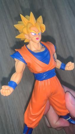 Boneco Dragon BallZ Goku Super Sayajin - 20cm Cabelo Amarelo - PO Box  130953 - Boneco Dragon Ball - Magazine Luiza