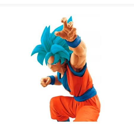 Boneco Dragon Ball Super Goku Super Saiyajin God Goku FES Banpresto