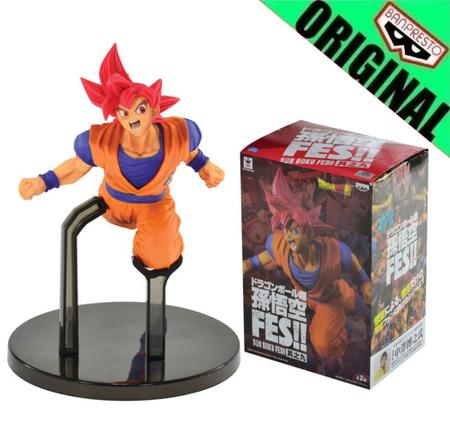 Goku Super Sayajin God Dragon Ball Super - Bandai - Colecionáveis -  Magazine Luiza