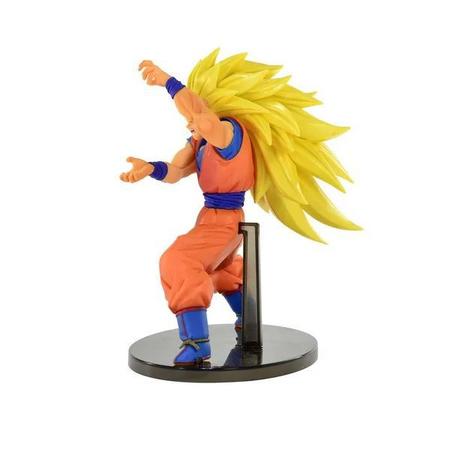 Boneco Goku Super Saiyan 3 Action Figure Dragão Ball Z