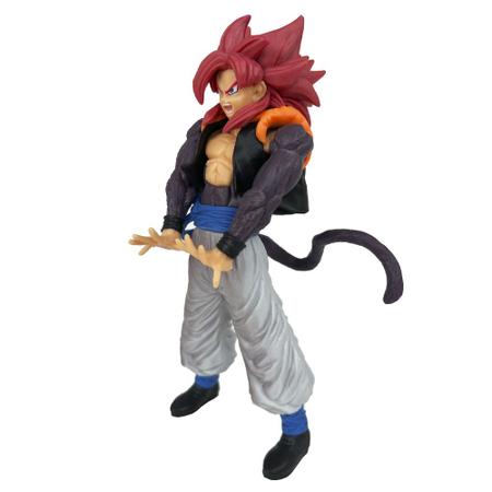 Boneco Dragon Ball Z Gogeta Super Saiyajin 4 - Goku E Vegeta