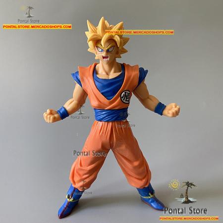 Boneco Dragon Ball Goku Super Sayajin 18 cm