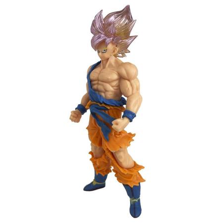 Boneco Dragon Ball Z Goku Super Saiyajin Deus Action Figure