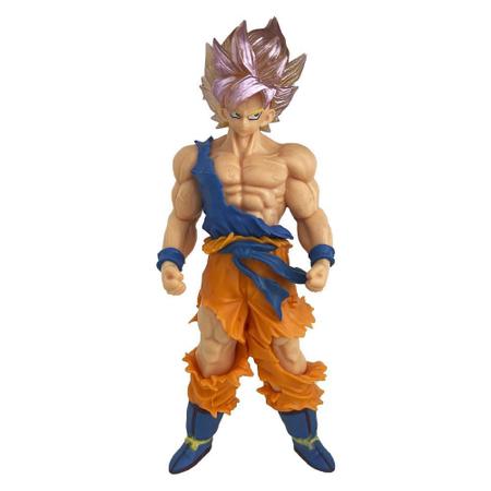 Boneco Dragon Ball Z Goku Super Saiyajin Deus Action Figure