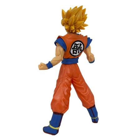 Boneco Dragon Ball Z - Goku Super Sayajin 20cm Cabelo Loiro