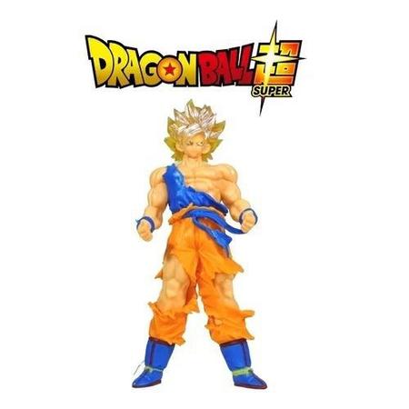 Boneco Dragon Ball Z Goku Super Sayajin 2 - 20cm Cabelo Amarelo Claro Na  Caixa Collection - PO Box 130953 - Bonecos - Magazine Luiza