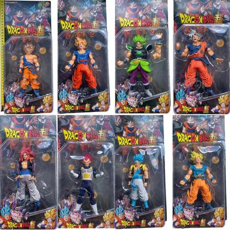 Boneco Dragon Ball Z Goku Super Saiyajin Power 20cm - Sacks Center