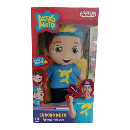 Boneco Luccas Neto 27cm - Rosita - Boneco Luccas Neto - Magazine Luiza