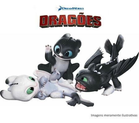 Boneco Dragon Baby Eclipse Dreamworks Vinil Resistente Como Treinar Seu  Dragão Brinquedo Infantil na Americanas Empresas