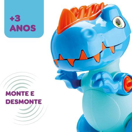 Dinossauro Tchuco Rex Monta e Desmonta Sortido - 0251 - Samba Toys - Dorémi  Brinquedos