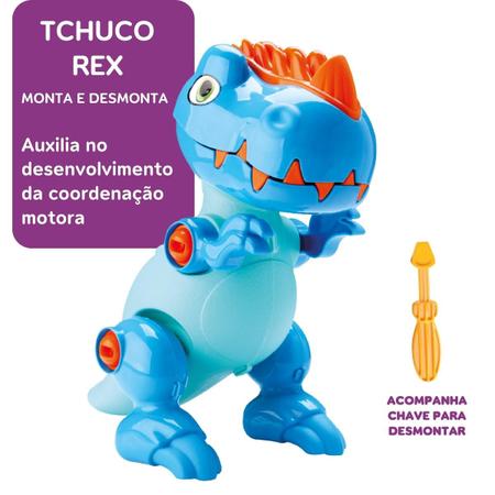 Dinossauro Tchuco Rex Monta e Desmonta Sortido - 0251 - Samba Toys - Dorémi  Brinquedos