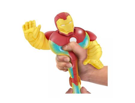 Boneco Elástico que Estica Homem de Ferro - Goo Jit Zu - Shop Macrozao