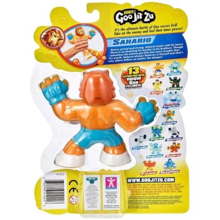 Boneco Heroes Of Goo Jit Zu Sonic Elástico Sunny - Fátima Criança
