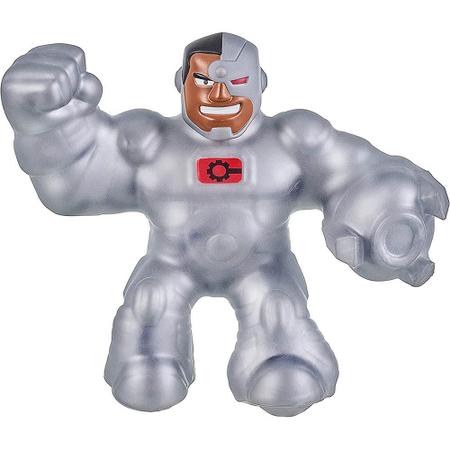 Boneco Elástico que Estica Cyborg - Goo Jit Zu DC - Shop Macrozao