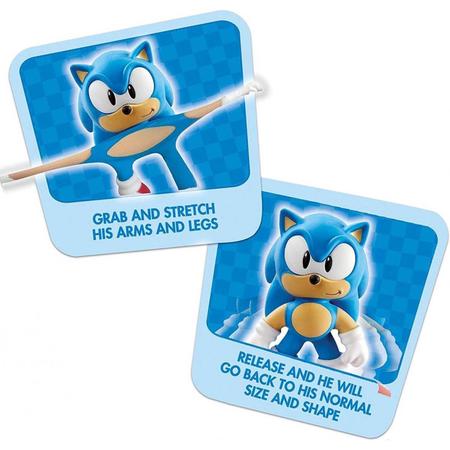 Boneco Elástico que Estica Sonic Classico 13cm - Goo Jit Zu - Shop Macrozao