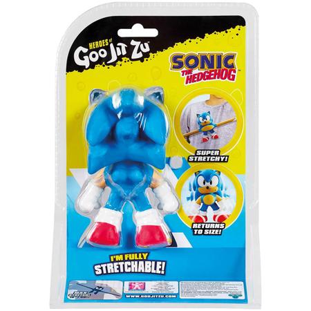 Boneco Elástico que Estica Sonic Classico 13cm - Goo Jit Zu - Shop Macrozao