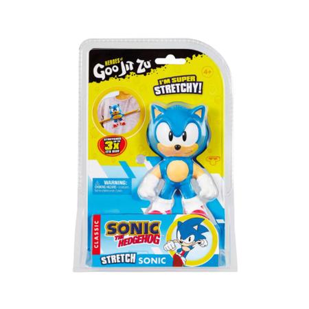 Boneco Elástico Sonic Heroes Of Goo Jit Zu Estica Brinquedo Infantil  Coleção - Sunny - Bonecos - Magazine Luiza