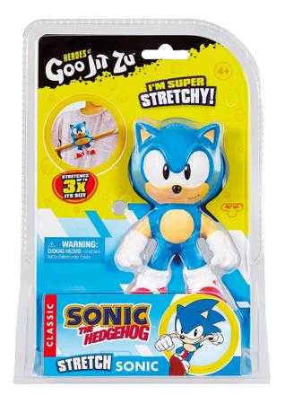 Boneco Elástico Sonic Stretch - Heroes Of Goo Jit Zu - Sunny - Pirlimpimpim  Brinquedos