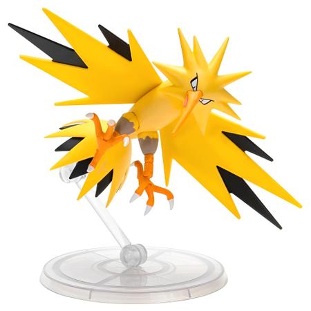 Pokemon - Boneco Articulado de 15cm - Zapdos - Sunny 2786 - Xickos  Brinquedos