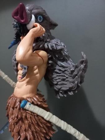 Estátua Tanjiro Kamado: Caçador de Demônios Demon Slayer Kimetsu
