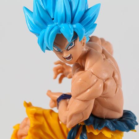 Boneco Goku Original Dragon Ball Collection Ssj Blue - Azul - Boneco Dragon  Ball - Magazine Luiza