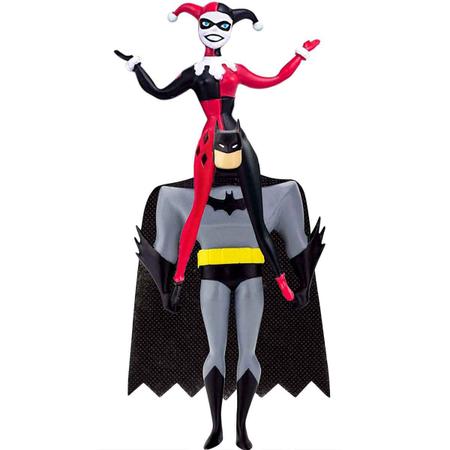 Boneco Flexível Batman + Boneca Arlequina Harley Quinn DC - New Toys -  Bonecos - Magazine Luiza