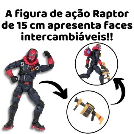 FORTNITE - RAPTOR (GLOW) - ACTION FIGURE - 15 CM