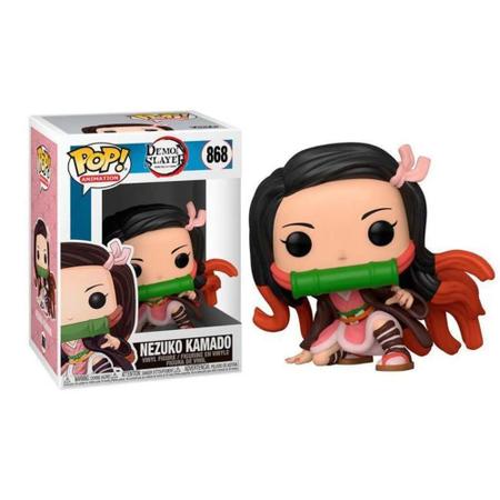 Boneco Nezuko Kamado 868 Demon Slayer - Funko Pop! - UATARI