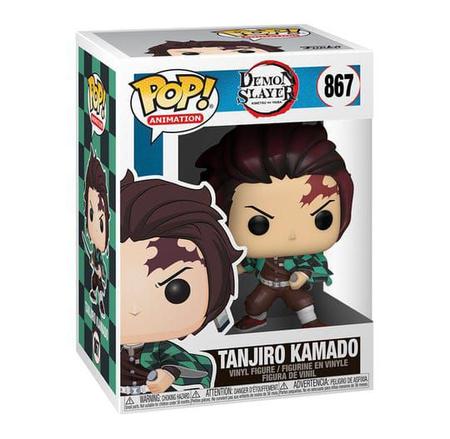 Boneco Funko Pop Demon Slayer Tanjiro Kamado 867 Original - Pop Aqui!