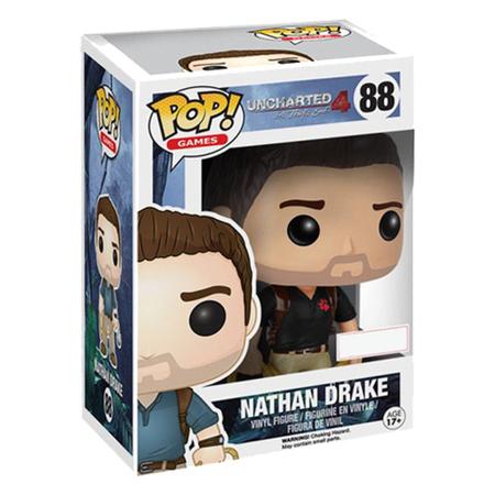 Boneco Funko Pop Uncharted 4 Nathan Drake 88 Exclusive