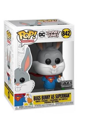 Imagem de Boneco Funko Pop Looney Tune 80Th Bugs Bunny Superman 842