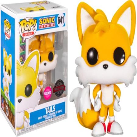 Boneco Sonic Tails Pop Grande 18 Cm - Escorrega o Preço