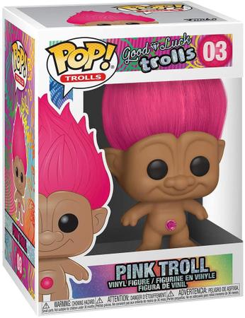 Funko Pop! Filme Trolls Pink Troll 03 Boneco Colecionave Original - Moça do  Pop - Funko Pop é aqui!