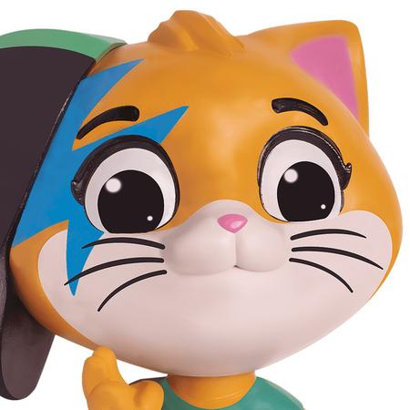 Boneco Gato Lampo Desenho Animado 44 Gatos Em Vinil 26cm - Samba Toys -  Bonecos - Magazine Luiza