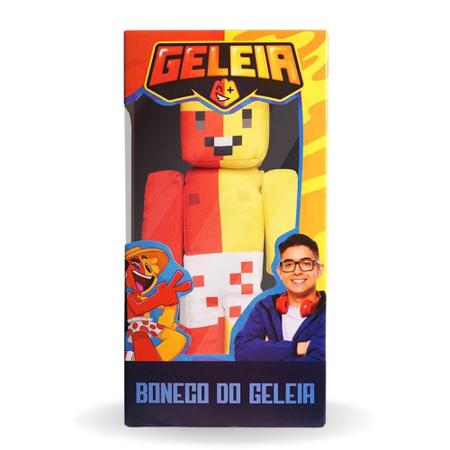 Boneco Geleia Minecraft Streamers 35 Cm Jogo Lançamento 2023