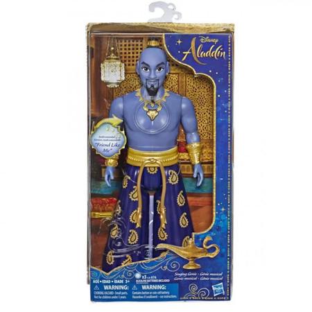 Boneco Gênio Cantor Will Smith Filme Aladdin Hasbro E5409 em