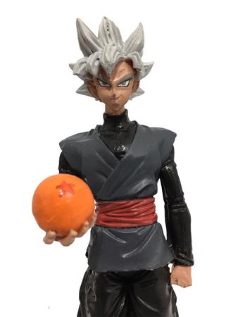 Boneco Goku Black Dragon Ball Figura De Ação 20cm Resina