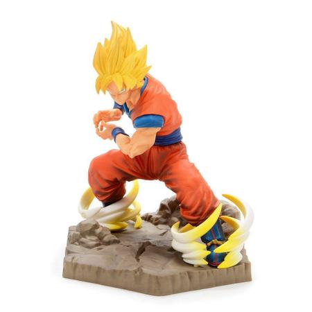 Boneco Dragon Ball - Goku Super Saiyajin- Action Figure 18cm - Boneco Dragon  Ball - Magazine Luiza