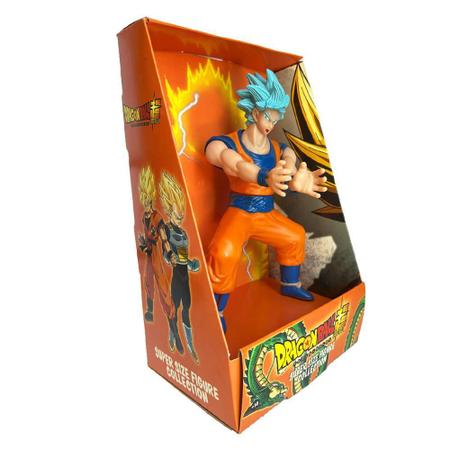 Boneco Goku Original Dragon Ball Collection Ssj Blue - Azul - Boneco Dragon  Ball - Magazine Luiza