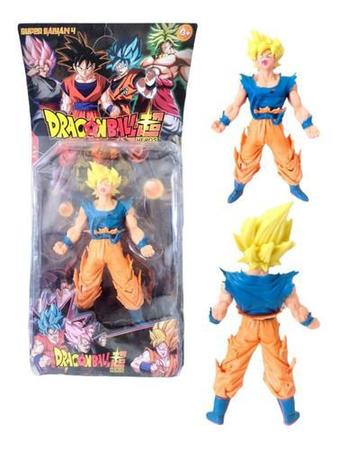 Boneco Goku Não Articulado 16cm Coleção Dbz Presente Criança no