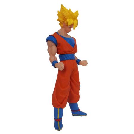 Boneco Goku Deus Super Saiyajin Articulado
