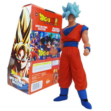 Boneco Goku Super Saiyajin Articulado Dragon Ball Z - Super Size Figure  Collection - Boneco Dragon Ball - Magazine Luiza