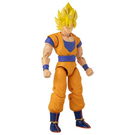 Boneco Goku Super Saiyan Dragon Ball Super 16cm F0099-5 Fun na