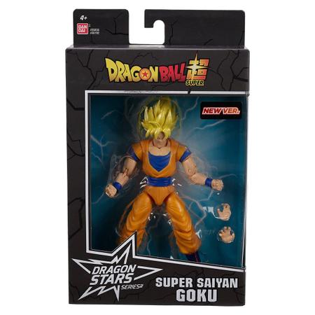 Boneco Goku Super Saiyan Dragon Ball Super 16cm F0099-5 Fun